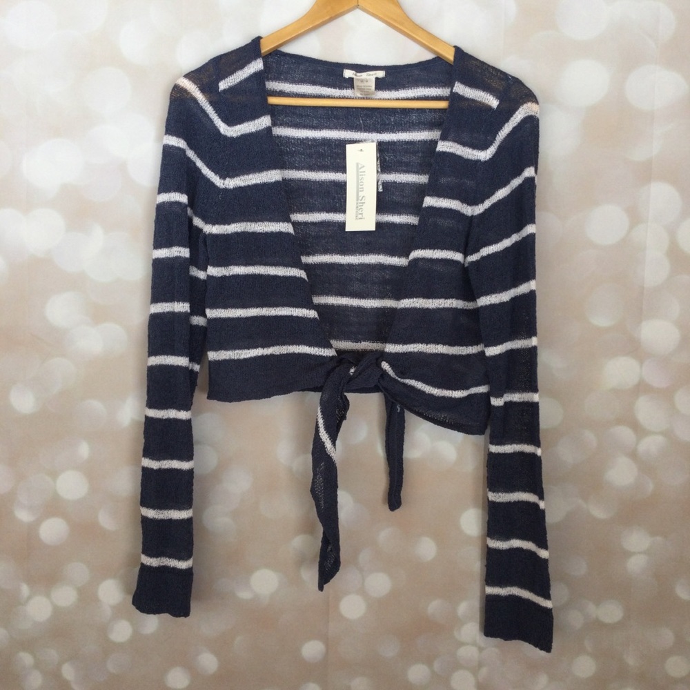 Alison Sheri Tie Cardigan